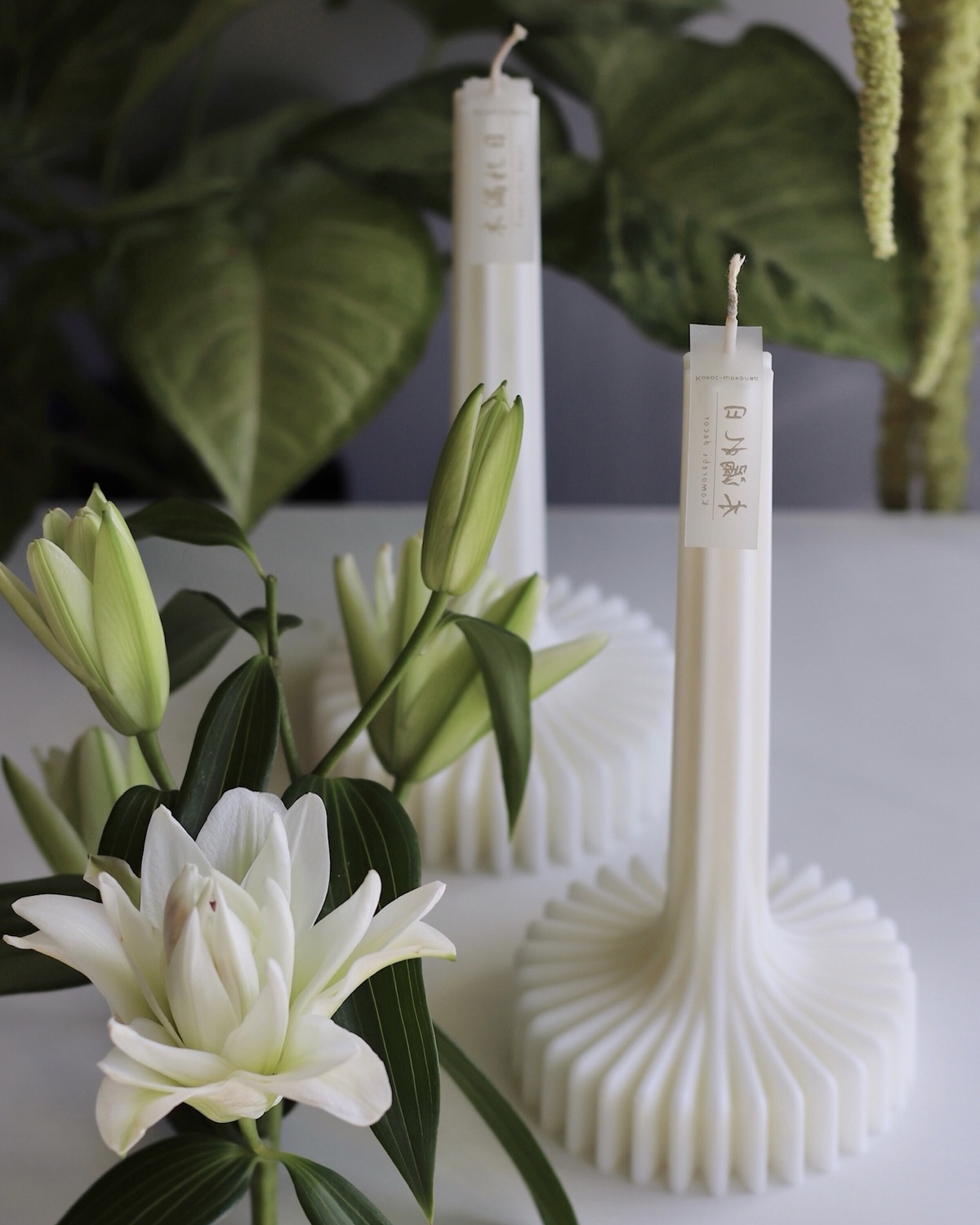 Столовая арома свеча "Столбик" Столовая арома свеча "Столбик"