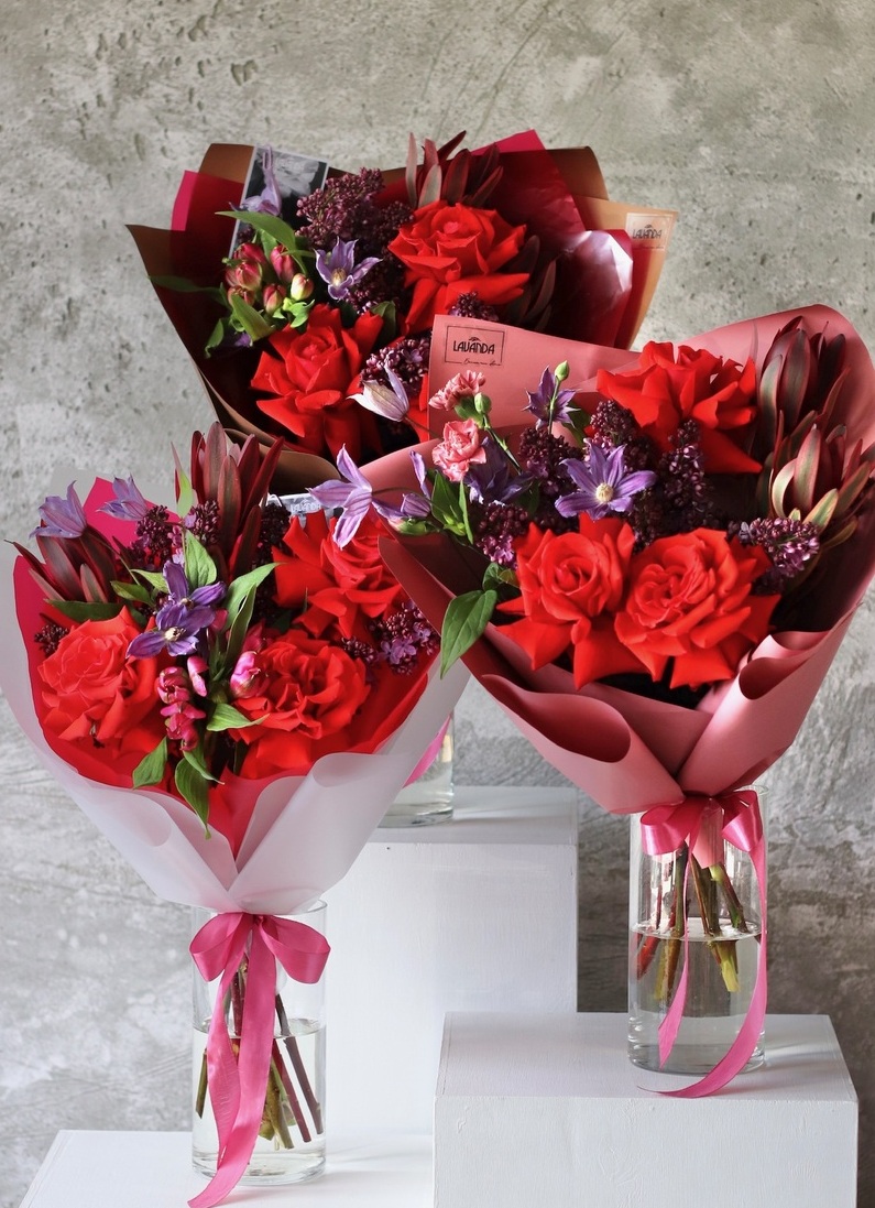 Яркий букет-комплимент "Лучшее во мне" Яркий букет-комплимент "Лучшее во мне"